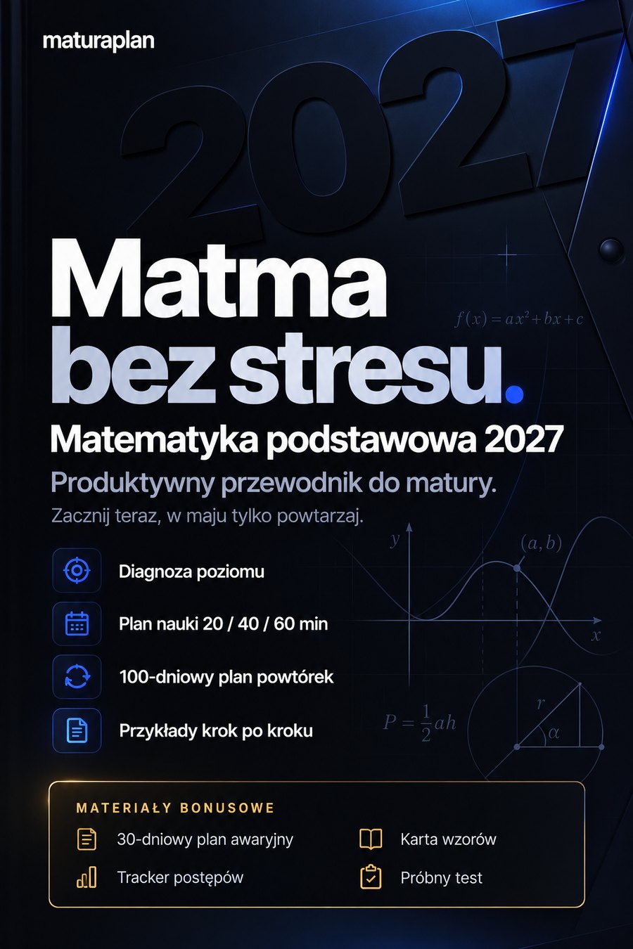 Matematyka – produktywny przewodnik do matury – okładka
